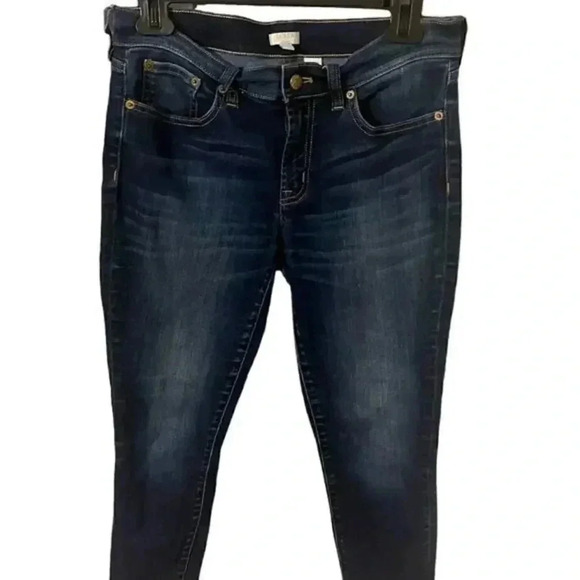 J. Crew Skinny Fit Mid Rise Jean Patriotic Wash - Picture 3 of 6